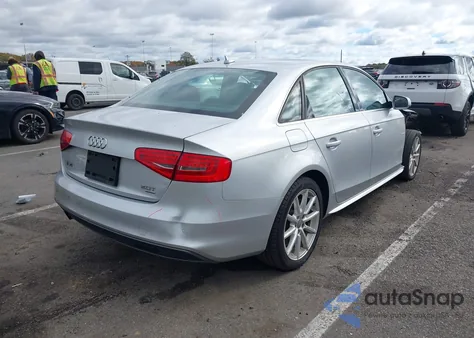 2014 Audi A4 2.0T Premium from USA, damaged, VIN WAUFFAFL3EA063916